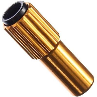 Inline 4mm Gear Cable indexing Adjuster Barrell 4mm Alloy Gold MTB Bike Bicycle