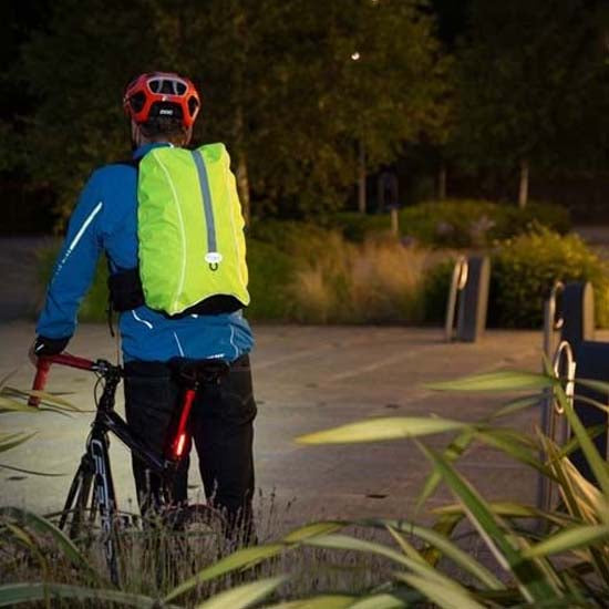 reflective cycling rucksack