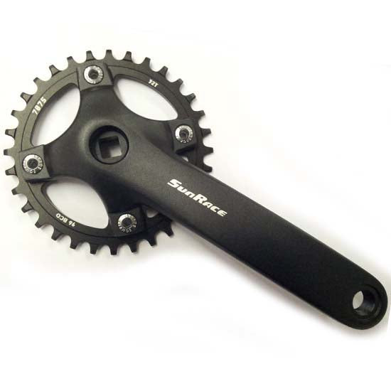 square taper mountain bike crankset