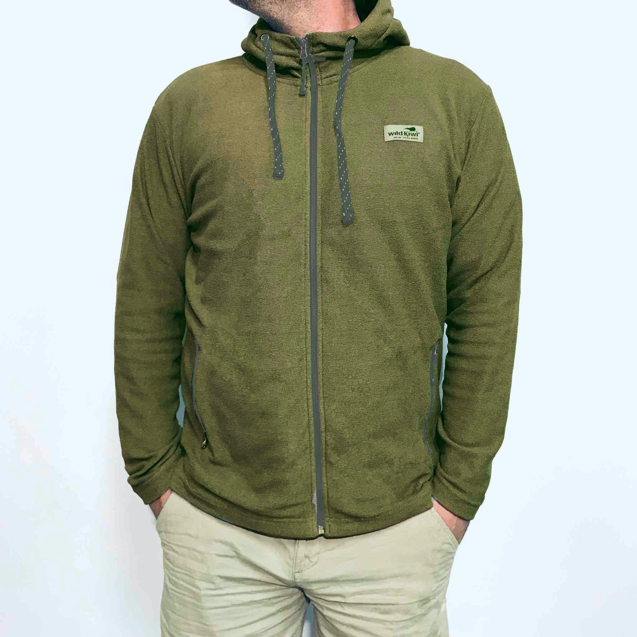 micro fleece hoodie