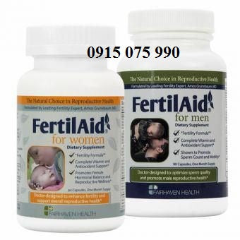 Fertilaid for men và fertilaid for women hỗ trợ cân bằng nội tiết nam nữ