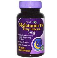 natrol melatonin viên uống cải thiện giấc ngủ