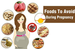 thực phẩm nên tránh khi mang bầu