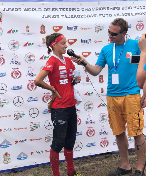 Simona Aebersold - 2018 Long and Distance World Champion - Str8 Compass