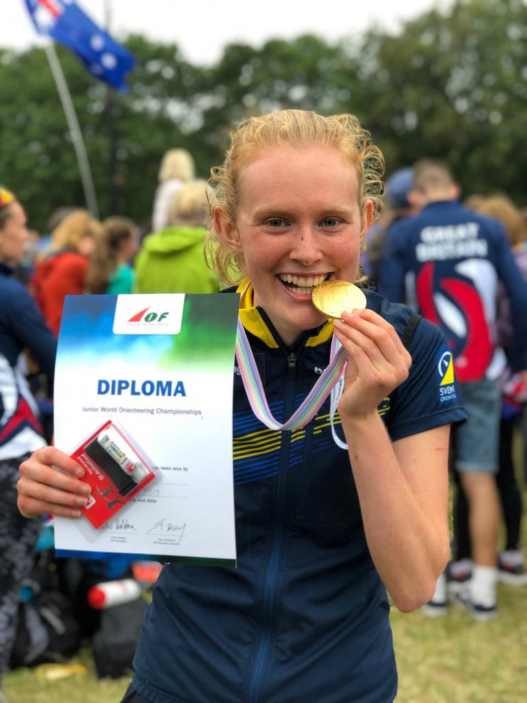 Isa Envall Sweden - JWOC 2019 Gold Medal