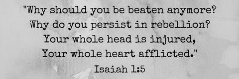 Isaiah 1:5