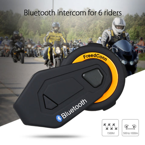 2pcs FreedConn™ Intercom Bluetooth Headset 1500m