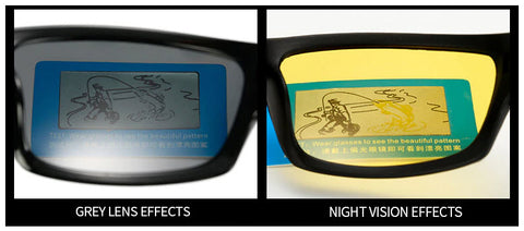 Black Flames Night Vision Frames