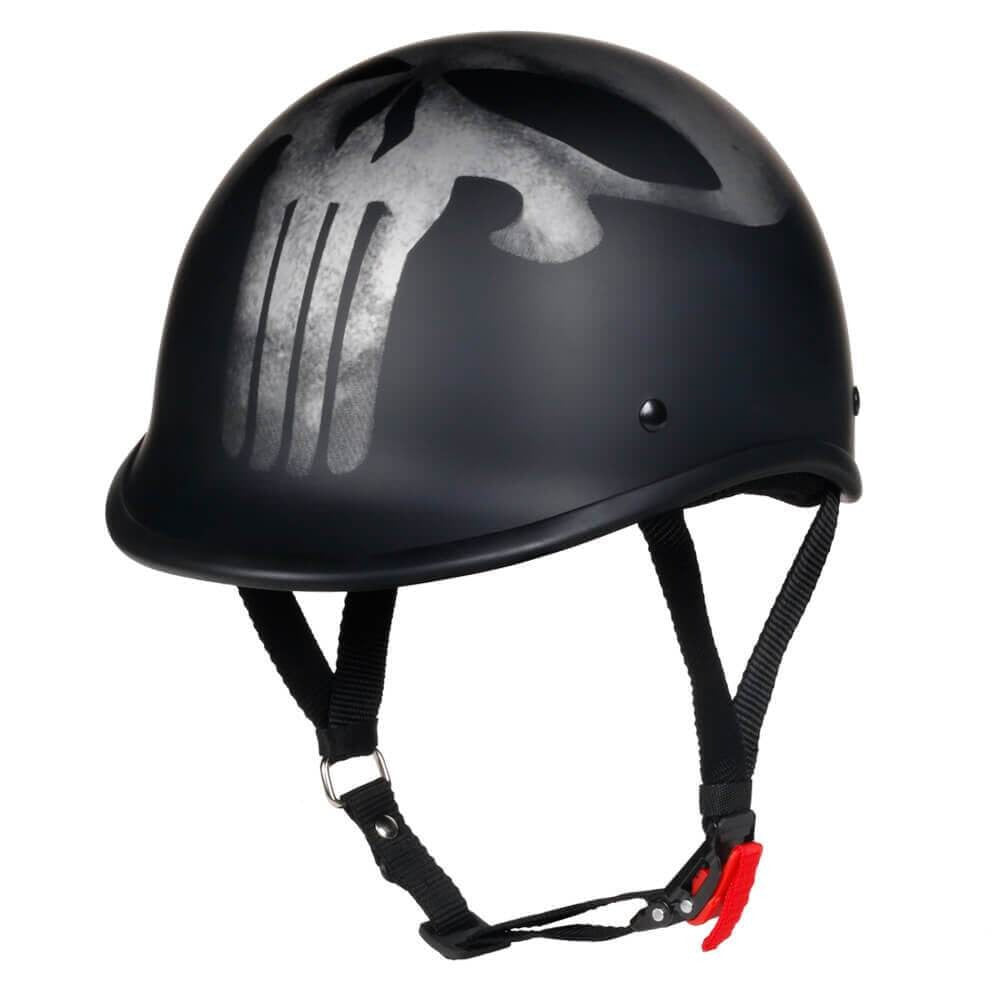 low profile skull helmet