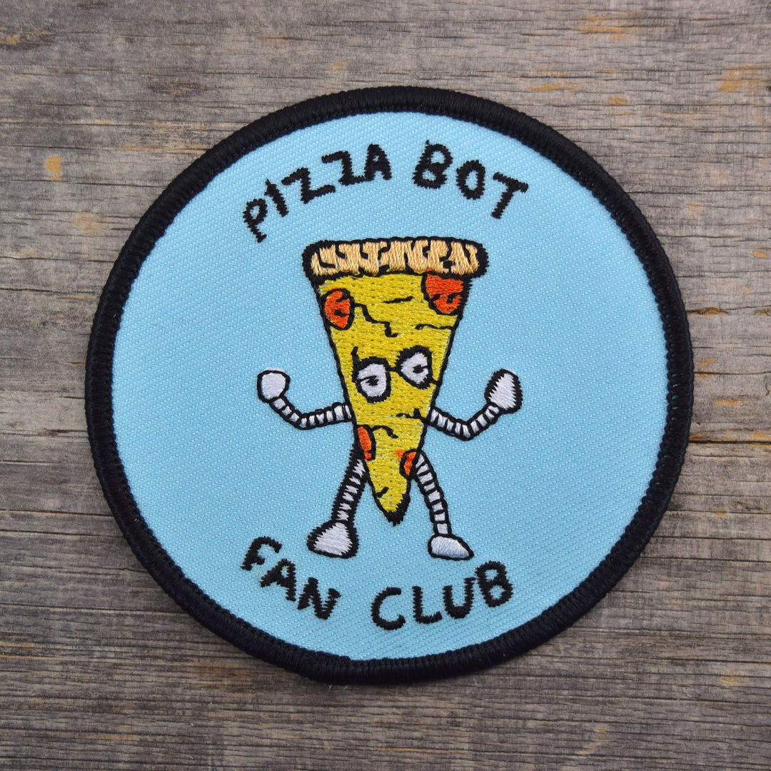 Recreación Creta Shinkan SALE Pizza Bot Fan Club Embroidered Patch – Quiet Tide Goods