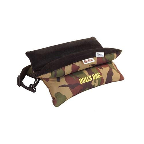 Bulls Bag-Uncle Buds - Bench Rest Poly-Sued w-Carry Strap, 15" - Camo