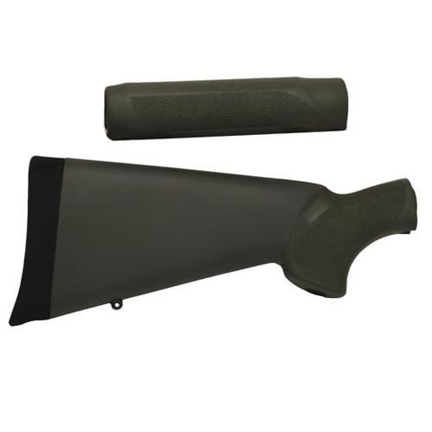 Hogue - Mossberg 500 Overmolded Stock Kit - Olive Drab Green