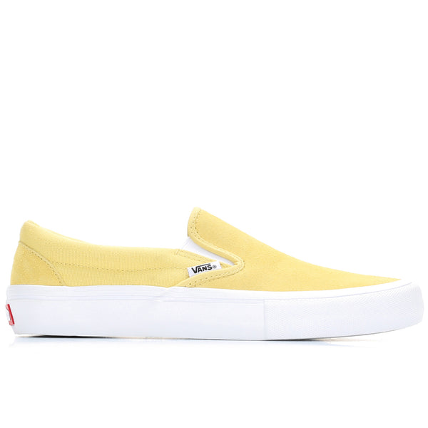 vans slip on dusky citron