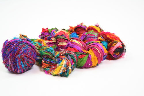 Recycled Silk Yarn