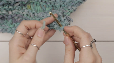 How To Make + Add Fringe To Your Next Knit Or Crochet Project Step 3