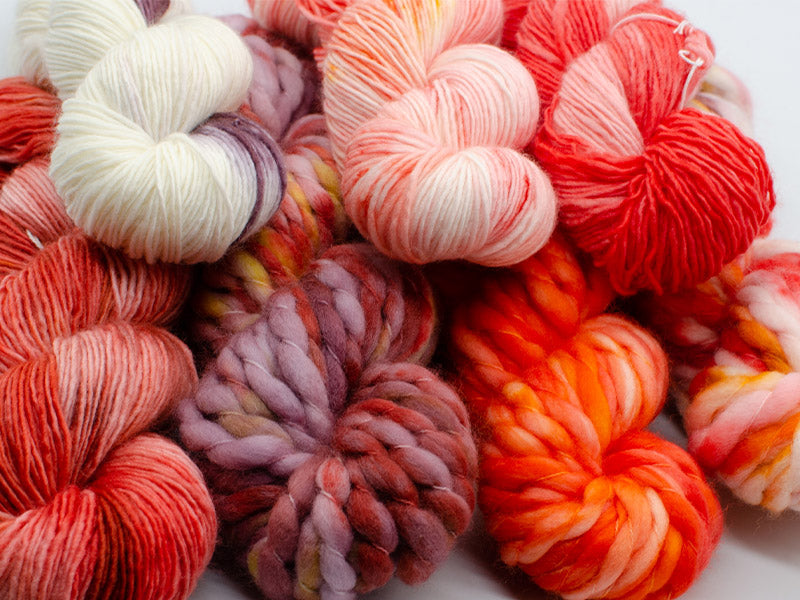 Hand-Dyed Merino Wool Yarn by Darn Good Yarn