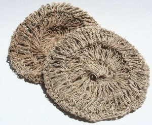 scrubbies made out of hemp yarn