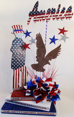 Patriotic centerpiece - Designs by Ginny
