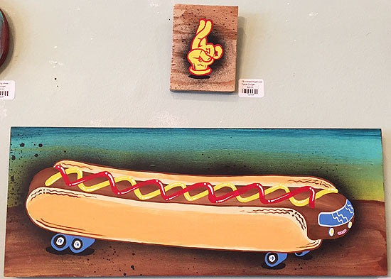 tripper dungan 3D painting hot dog