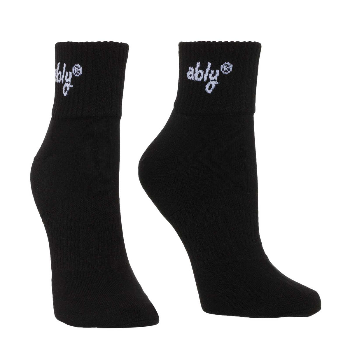 black ankle socks womens