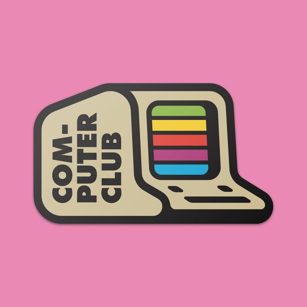 Computer Club Sticker