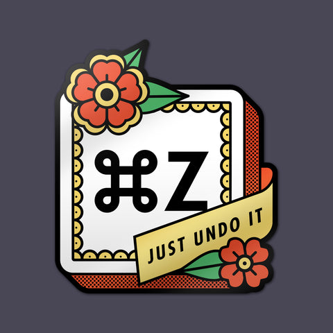 Command Z Sticker