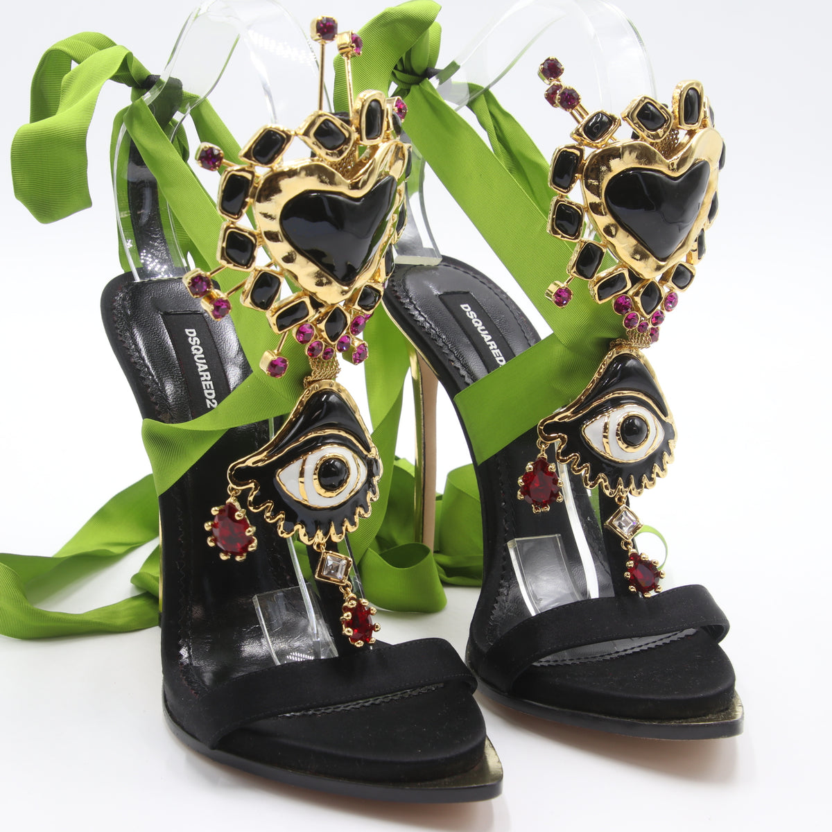 dsquared2 heels with eye