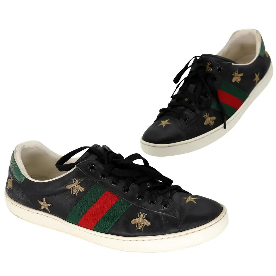 Gucci Ace Bees and Stars Embroidered –