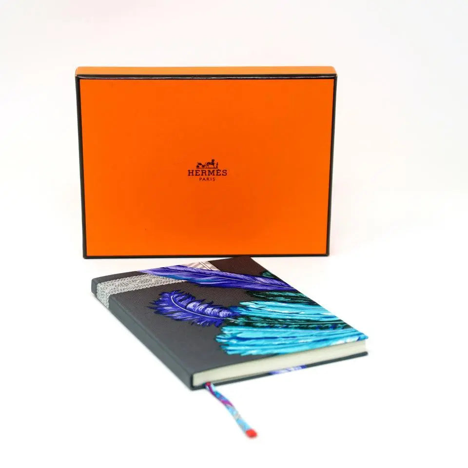 hermes silk notebook