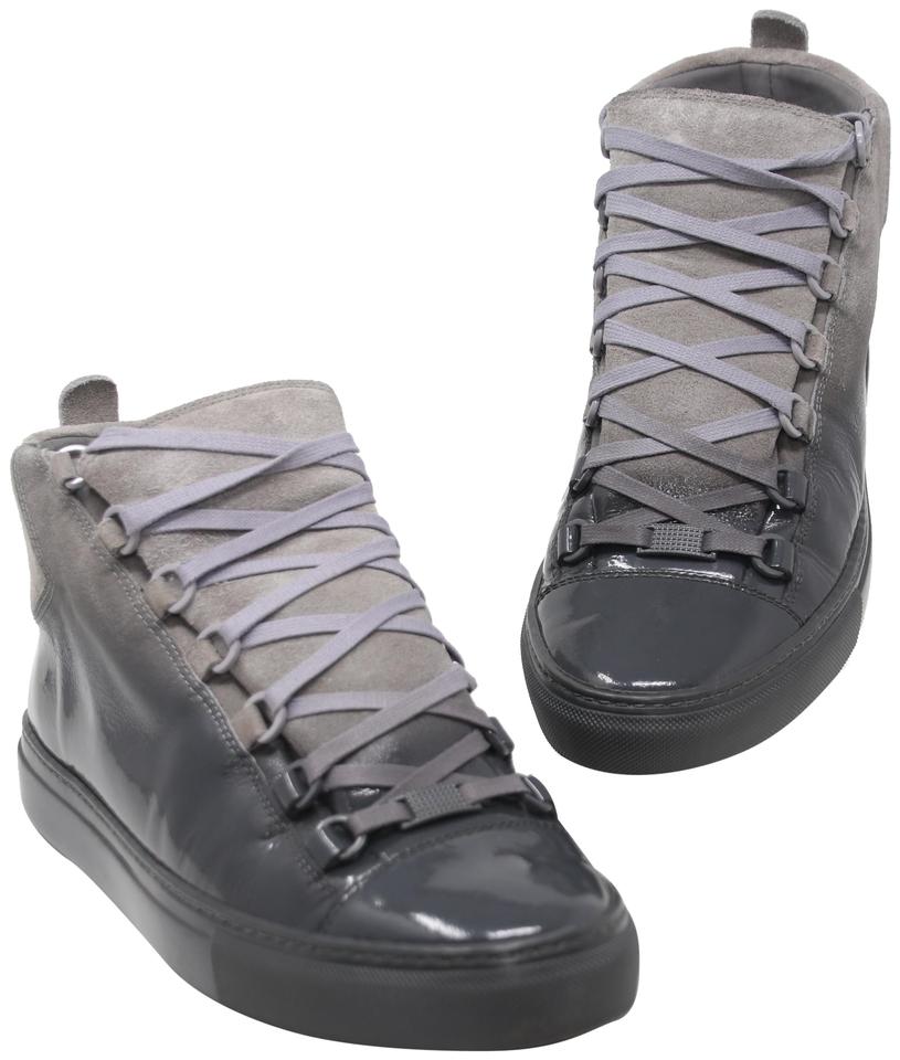 staal Kinematica Reserveren Balenciaga Laced High Top 8.5 Leather Arena Suede Sneakers BL-0923P-0002 –  MISLUX