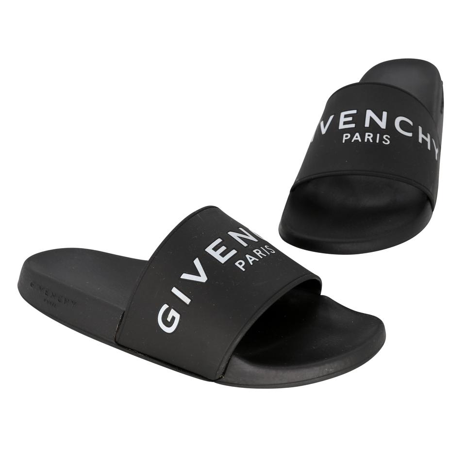 geluid Oppervlakkig Verduisteren Givenchy Signature Print 39 Pool Beach Sandals GV-S06013P-0001 – MISLUX