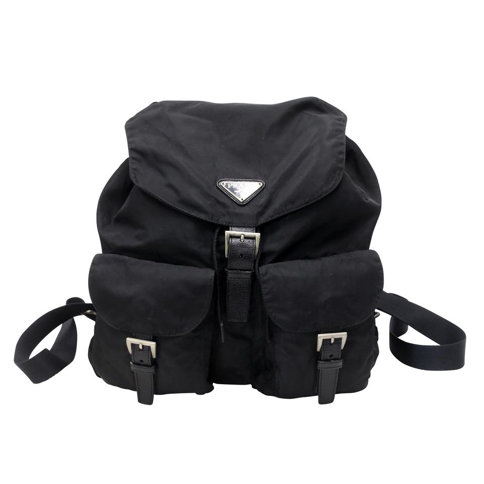 prada nylon backpack large