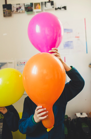 self inflating balloon experiment