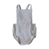 Grey Stripe Dune Romper