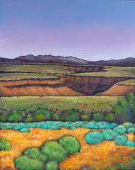 Taos Desert Rio Grande Gorge Mountain Landscape Art Johnathan Harris Fine Art