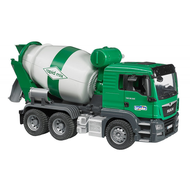 bruder man cement mixer