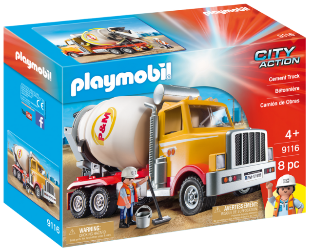 playmobil city action truck