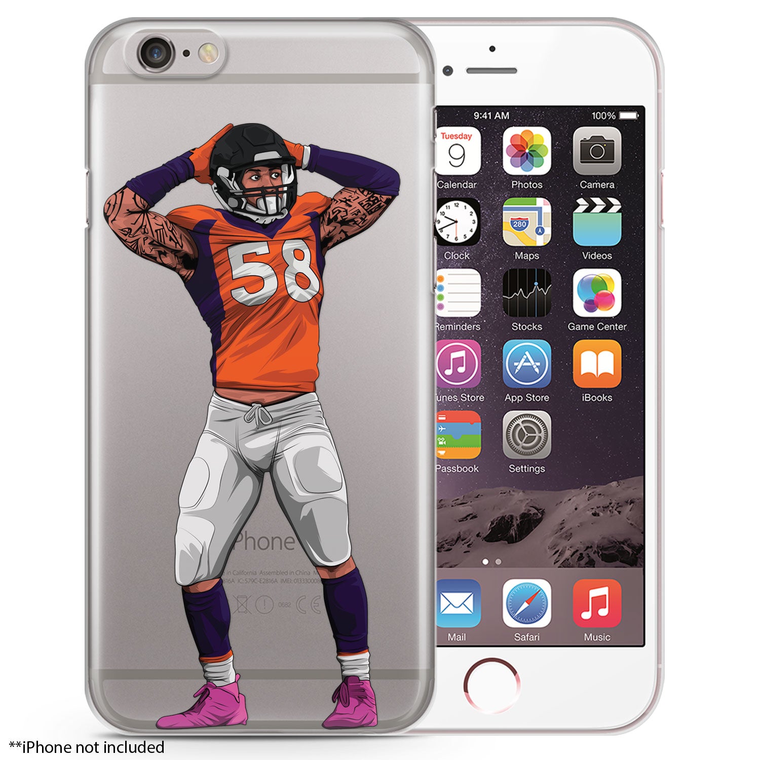 Denver Broncos iPhone 14 Plus Case by Joe Hamilton - Pixels Merch