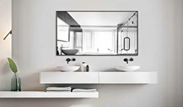 Affordable bathroom mirror