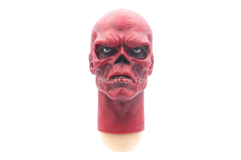 1/6 Red Skull Head Sculpt Hugo Weaving For Captain America Hot Toys Male Figure 