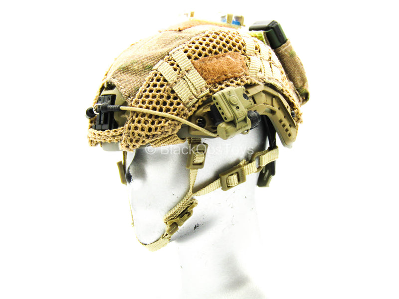 1/6 scale toy Operation Red Sea PLA Medic Multicam Helmet Set 