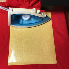 Irons can be too small to easily apply heat transfer vinyl