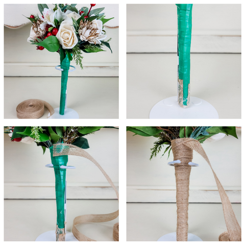 DIY Satin Ribbon Rose - Flower bouquet, how to flower wrapping &  arrangement