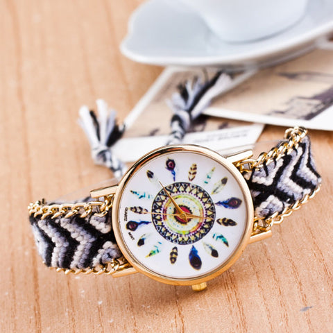 Handmade Quartz Bracelet Watch for Her - Fashionista Jewelry, Handmade Quartz Bracelet Watch for Her - Fashion Accessories, Fashionista - Fashionista.asia
