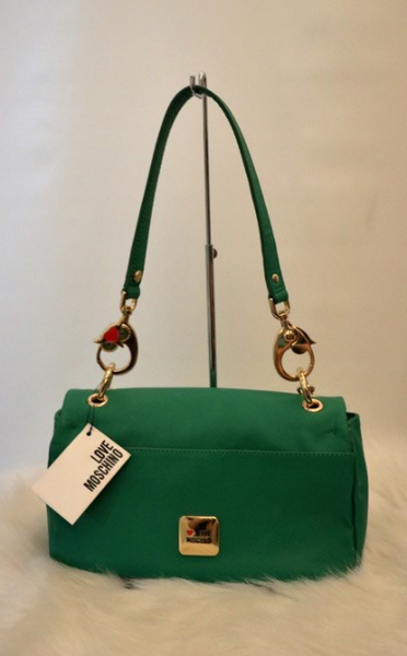 moschino green bag