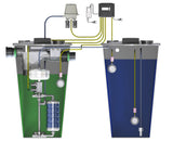 Greywater recycling system for up to 6 inhabitants