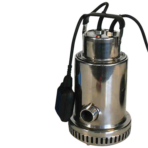 Submersible stainless steel pump up to 250 litres/min, Hmax 10 m 