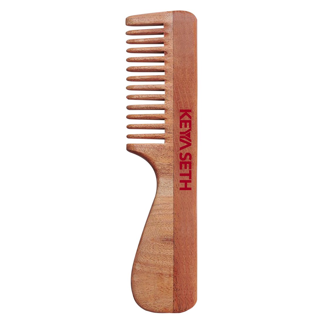 Neem Wooden Handle Comb Wide Tooth for Hair Growth for Men & Women – Keya  Seth Aromatherapy