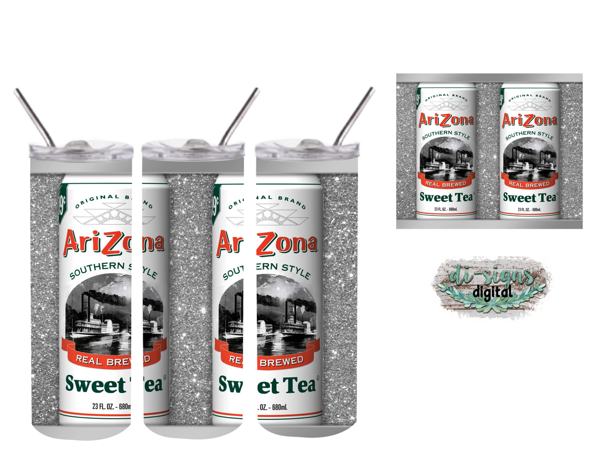 Arizona Sweet Tea Digital Image For Skinny Tumblers Sublimation Digital Di Signs