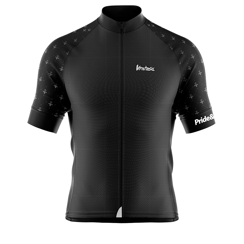 grey cycling jersey